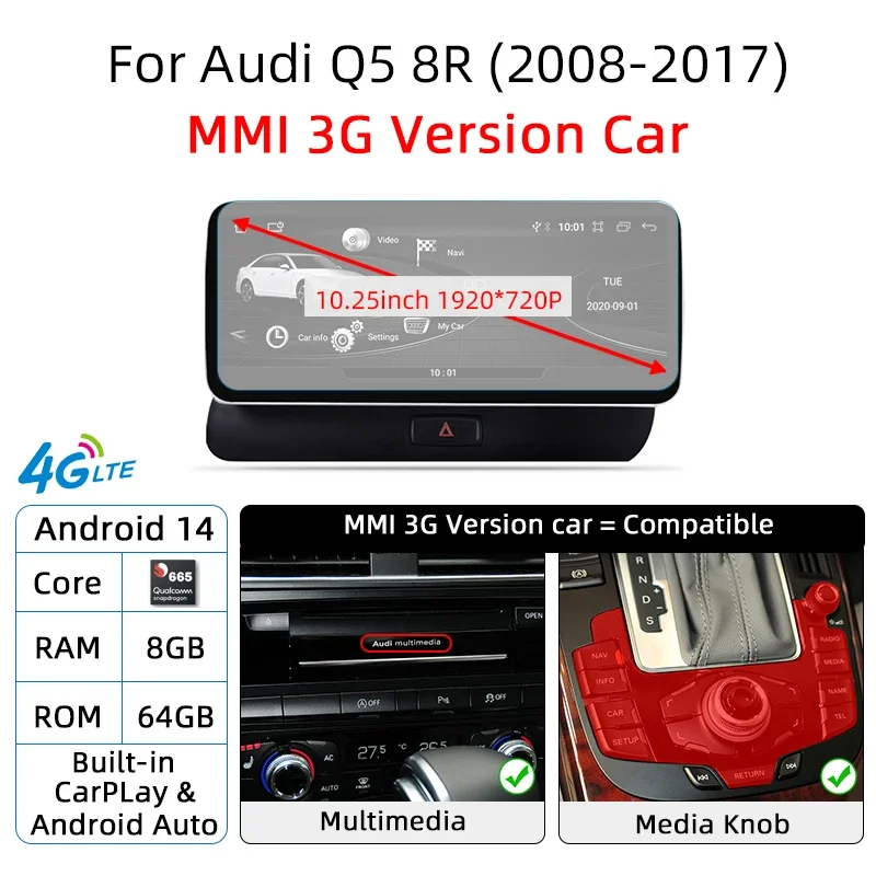 10.25 Q8G64 MMI 3G