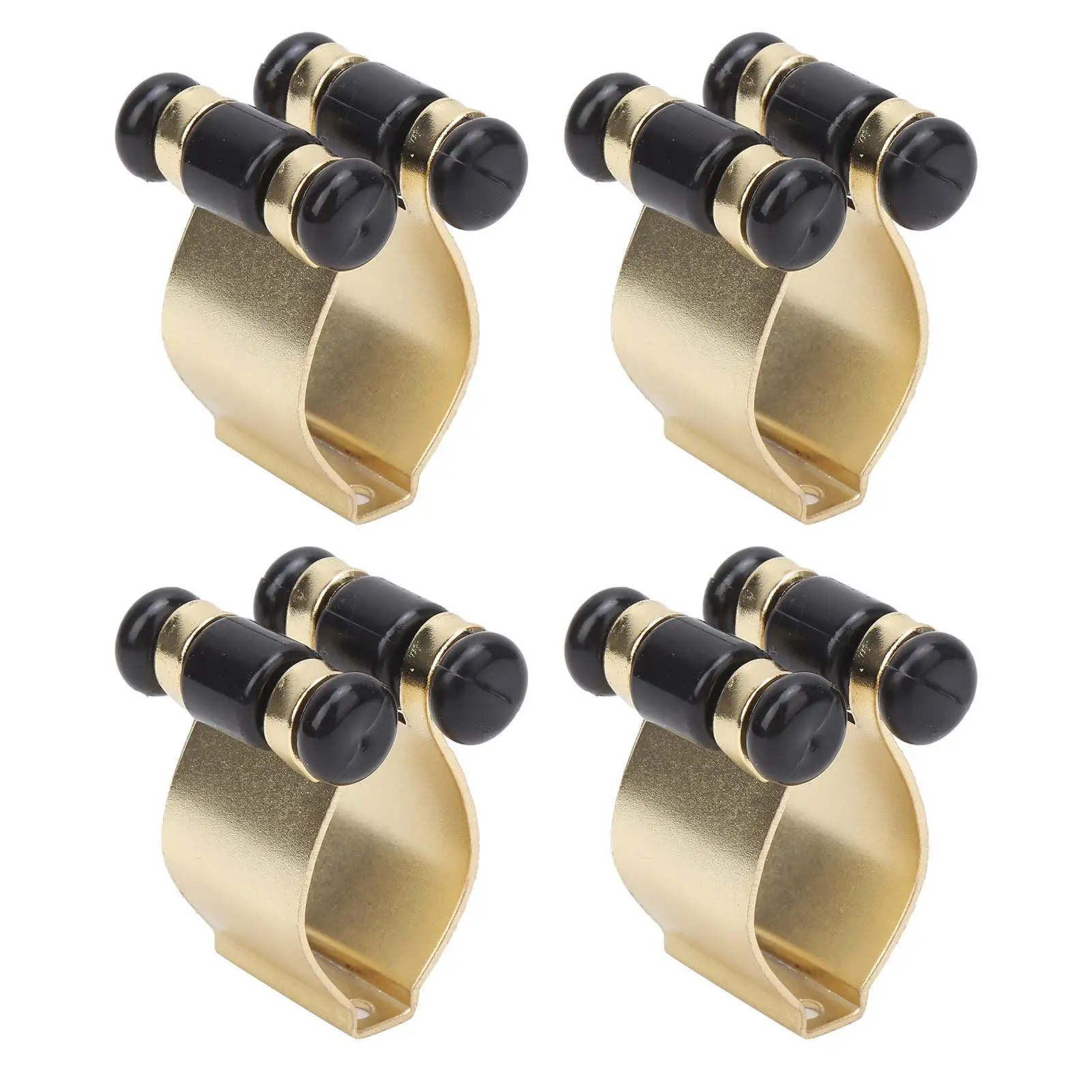 4PCS Wall-Mount Billiards Stick Clips-Pool Cue Holder Rack, Iron Accessories for Billiard Supplies