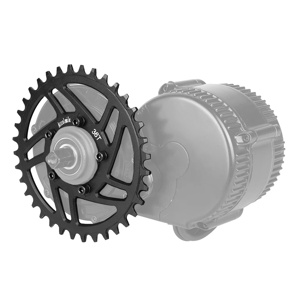 Plateau Pour Roue à Chaîne De Vélo électrique BAFANG Pour BBS01B BBS02B BBSHD, Moteur D'entraînement Central, Accessoires De Conversion De Vélo électrique