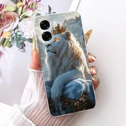 Luxury Dragon Cartoon Soft Silicone Phone Case - 6.75 for OPPO A6t Pro 4G (TMTPU - 6158)