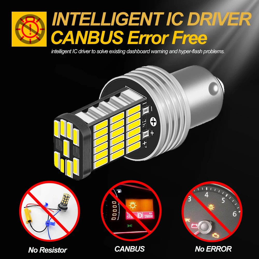 1156 ڵ  ĵ,  ÷ ,  Ʃ,   õ, 1200LM LED , BA15S P21W S25 7506, 12V 4014SMD, 2 