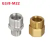 G3/8 To M22 High Pressure Wash Gun Hose Adaptor Female & Male Thread BSP 3/8 1