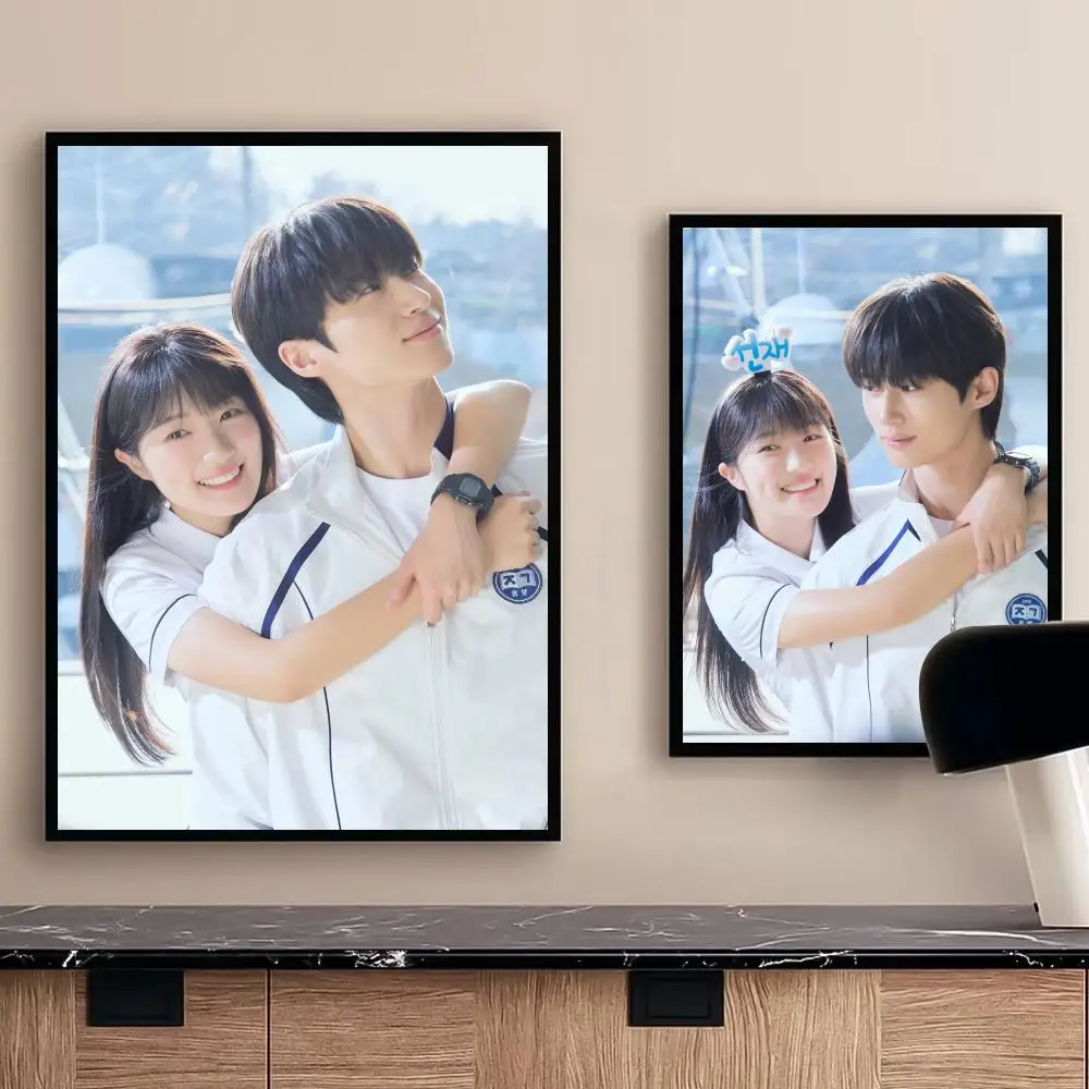 Lovely TV Series Poster - Self-Adhesive Waterproof Art Sticker for Coffee House Wall Decor