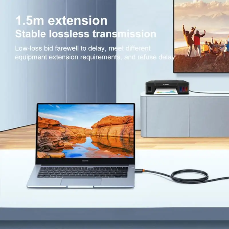 카메라 TV 프린터용 고속 변속기 데이터 케이블, 암-수 연장 코드, USB 3.0 익스텐션 케이블, 1.5 m, 1m, 6A, 1 10 개