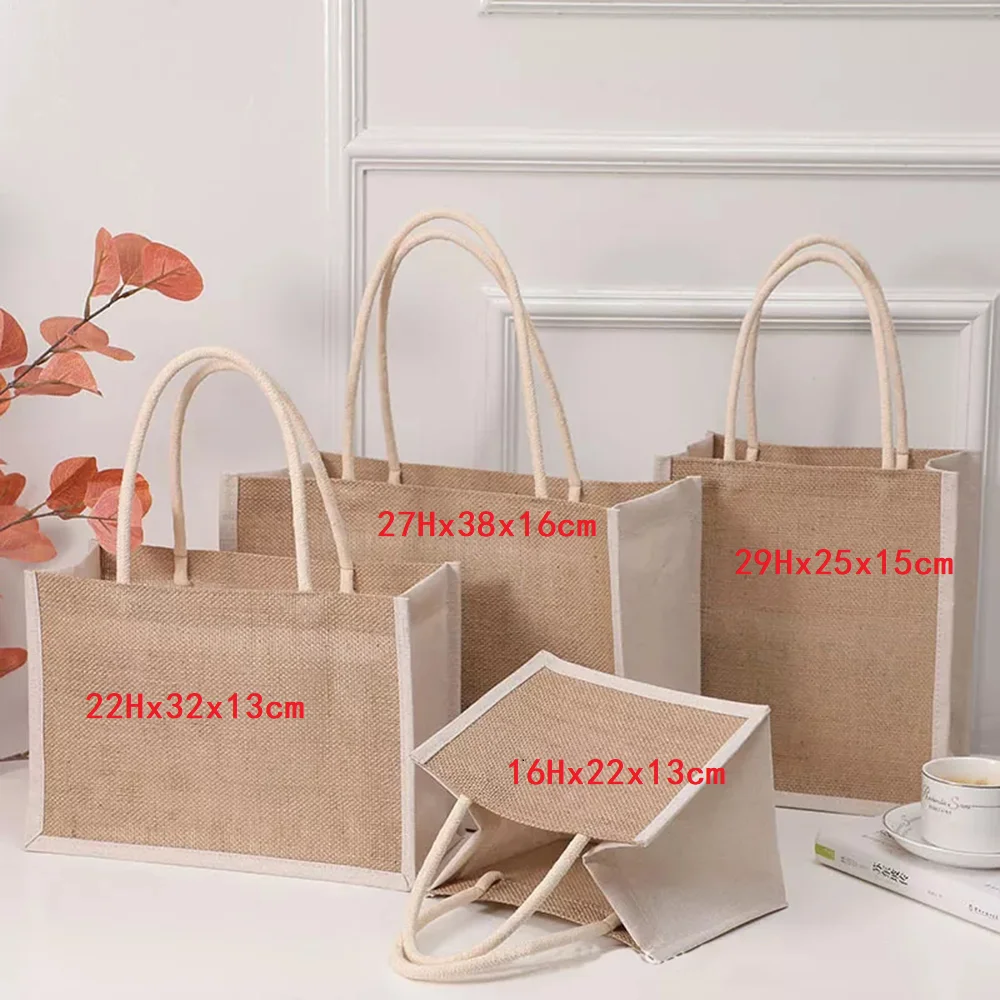 100 개/로트 패션 맞춤 코팅 린넨 맞춤 이름 황마 가방 신부 들러리 선물 가방, 파티 결혼식 호의 선물