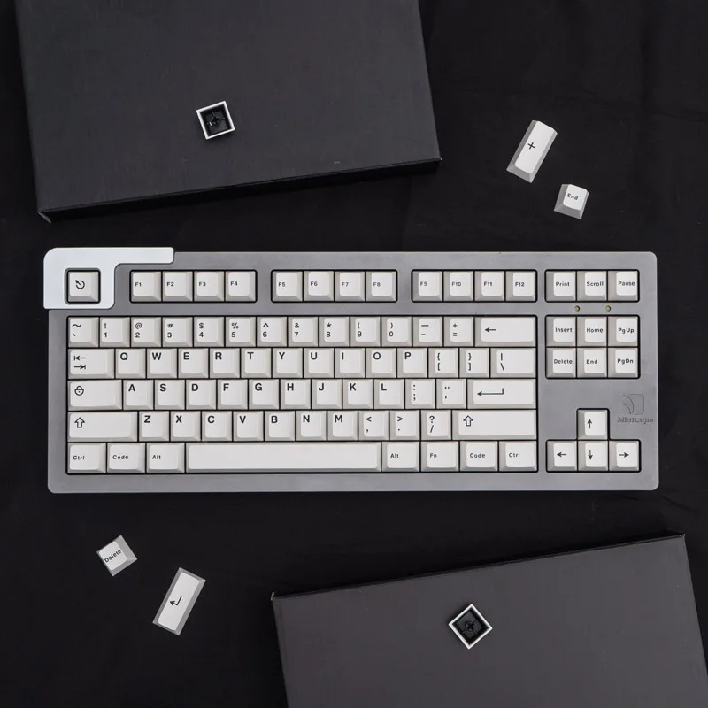 cereja duplo tiro keycap inglês personalizado personalidade