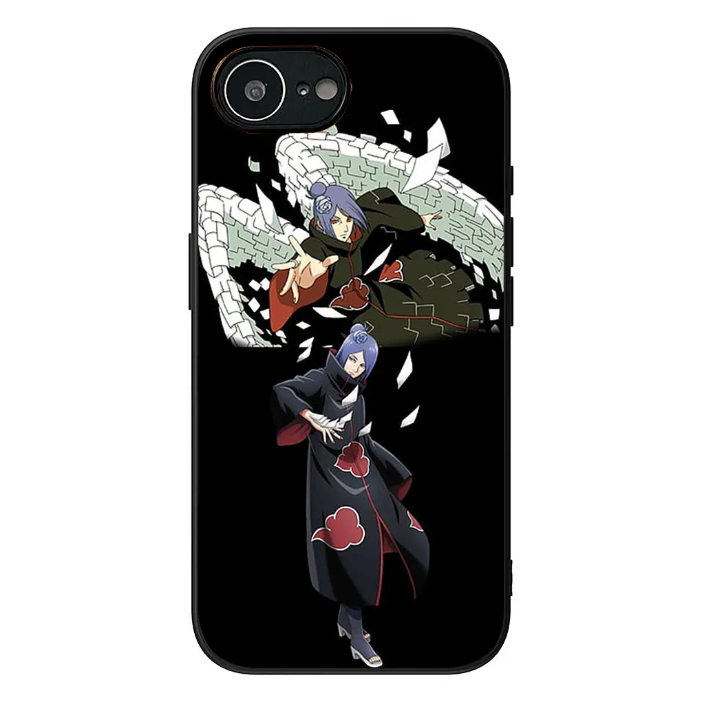 Konan and Pain Akatsuki Soft Phone Case Cover