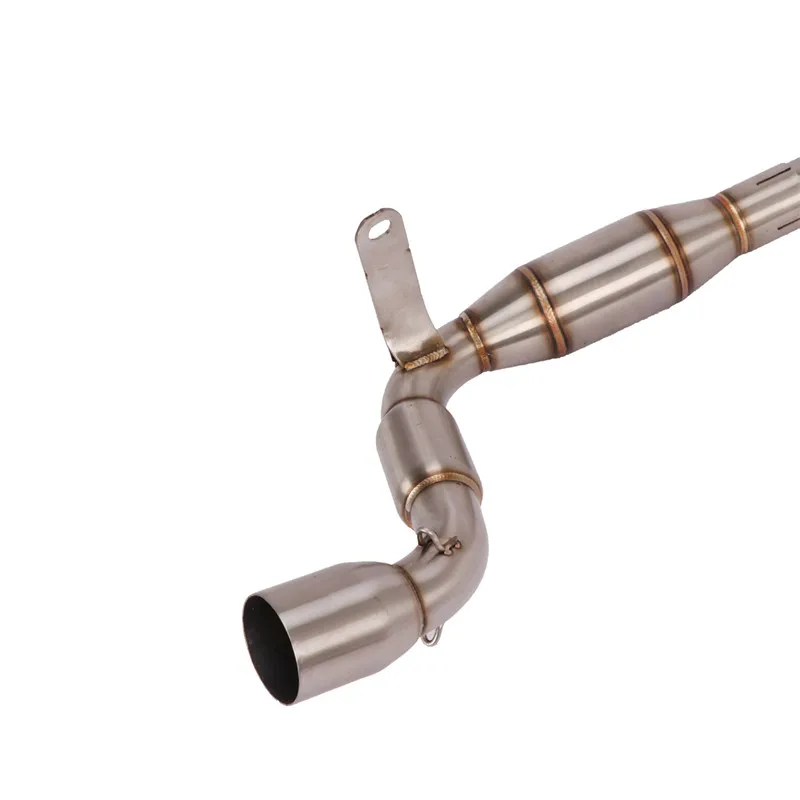 Slip-On For Honda CBF190TR CB190R 2019 2020 Motorcycle Exhaust Modify Escape Systems Front Mid Link Pipe With Catalyst Tube 51mm - Image 3