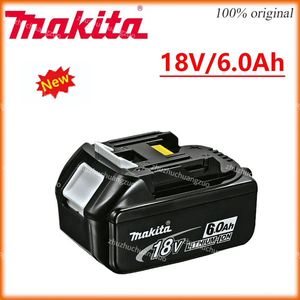 6.0Ah 100% Original Makita 18V Uses LED Lithium Ion Instead Of LXT BL1860B  BL1860 BL1850 To Charge The Battery Of Electric Tools - AliExpress