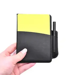 Soccer Referee Card Sets Accessory Judge Cards Red and Yellow Cards for Basketball Competition Campus Games Hockey Football