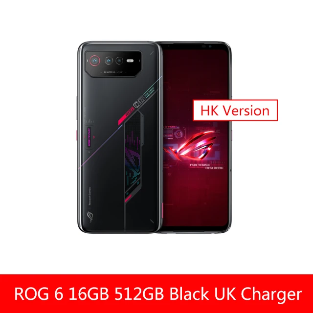 ROG phone 6 16GB/512gb グローバル版 新グローバルrom asus rog電話6 snapdragon 8 + 世代1 5グラム
