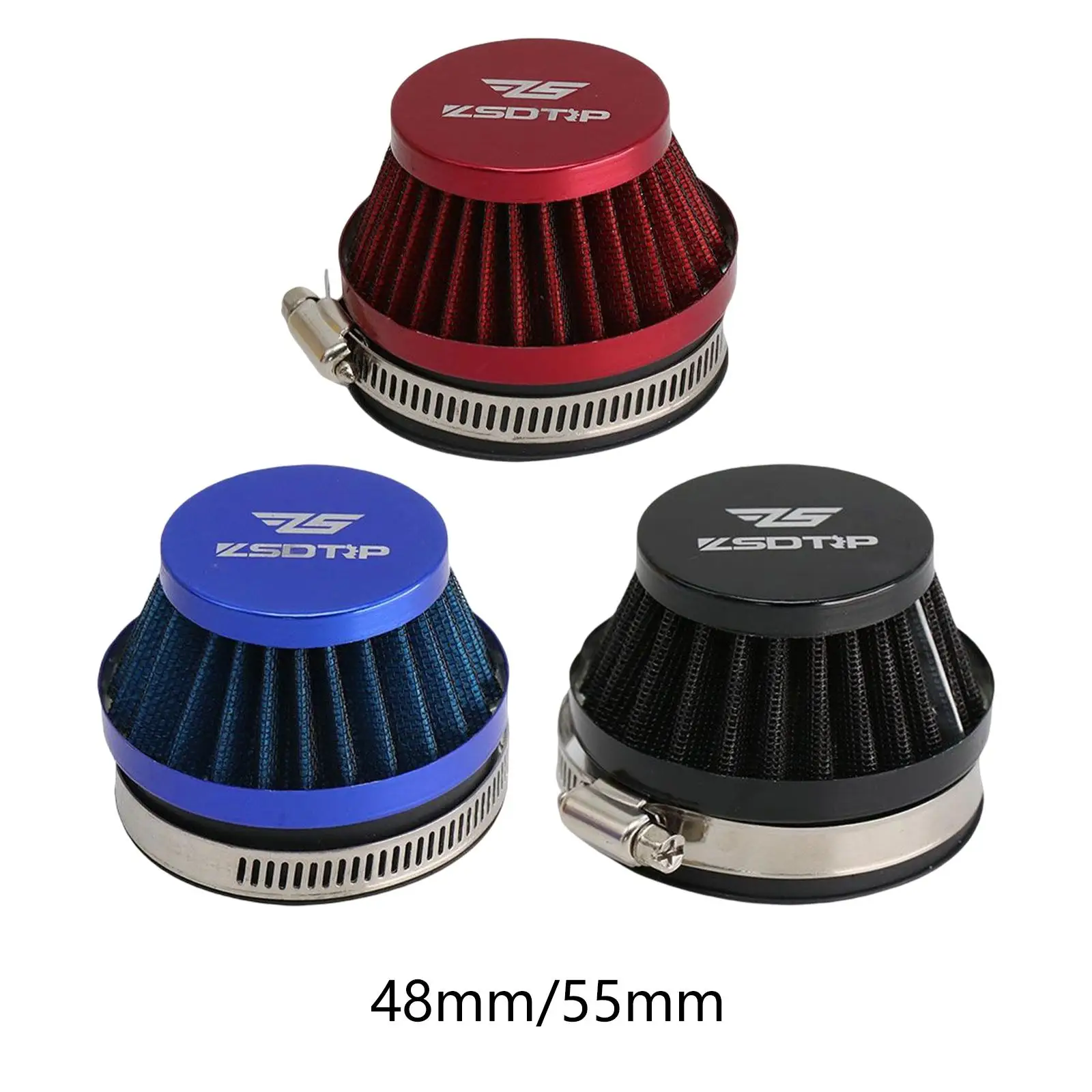 Motorcycle Air Filter 48mm / 55mm Intake Mushroom Head Cleaner for air filter,motorcycle air filter,air filter cleaner,motocross air filter