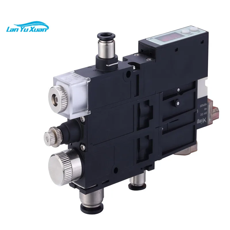 

High Quality Aluminum Alloy Air Vacuum Generator SMC Pneumatic Vacuum Ejector Multifunctional Vacuum Generator