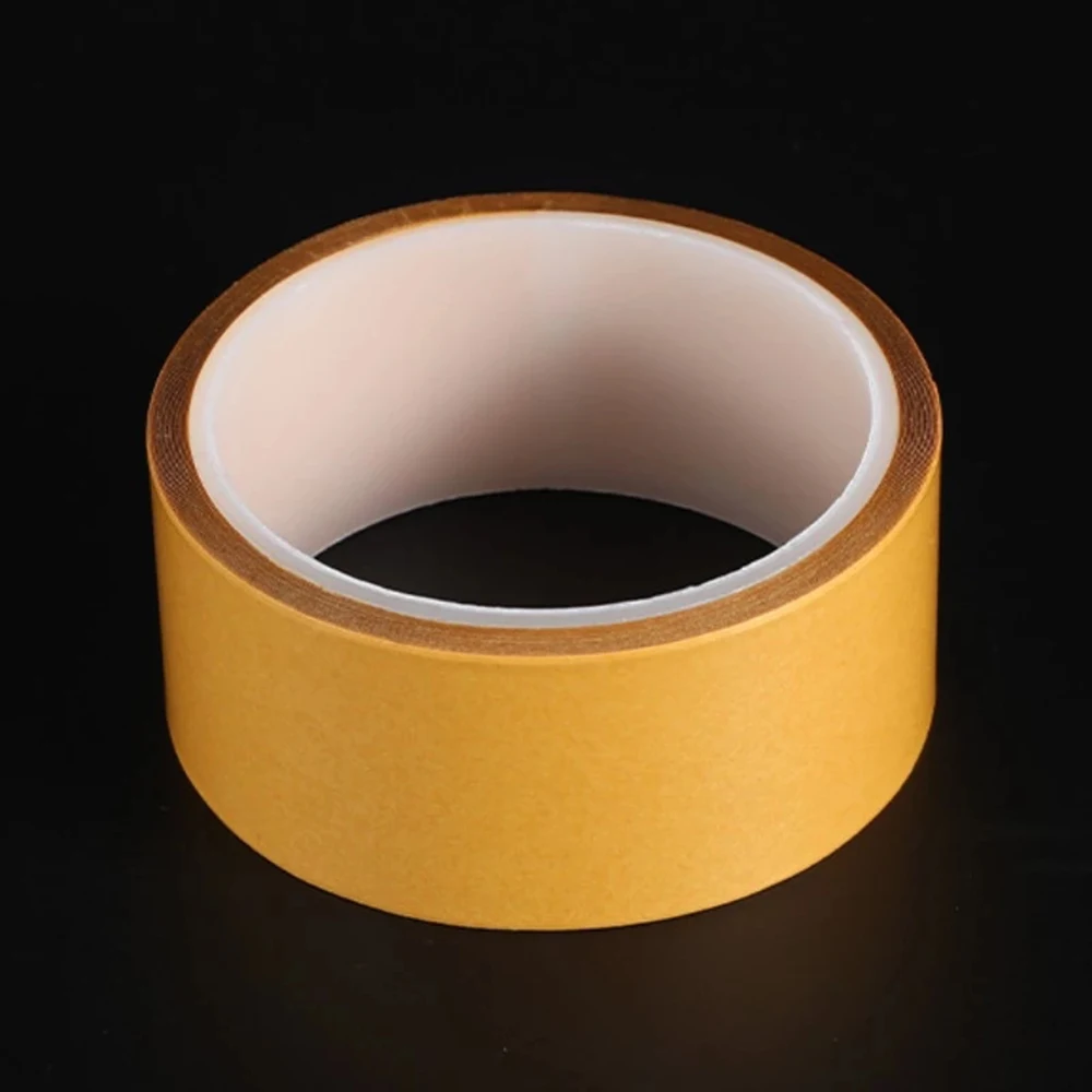 5mm PET Double-Sided Tape Transparent Traceless High Temperature Resistant  Ultra-Thin Double-Sided Tape 0.05mm Thick 2Rolls