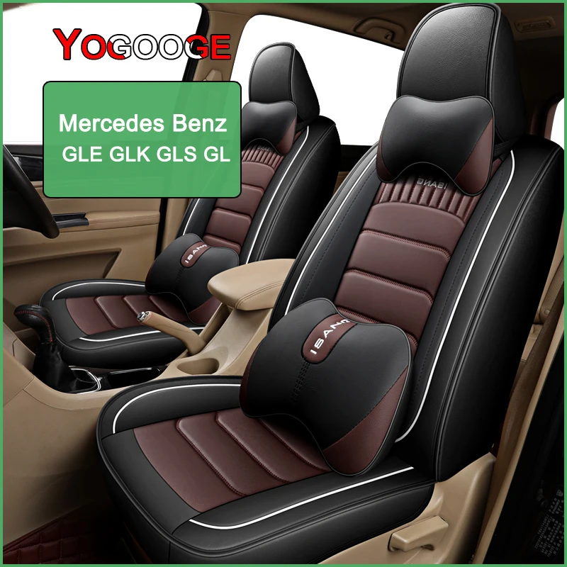YOGOOGE Car Seat Cover For Mercedes Benz GLE GLK GLS GL Auto Accessories Interior (1seat