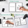 12PCS/SET Original Custom Smart Notebook Erasable Pen Ink 0.5mm Black gel pen Writing office supplies Kids Gift 6