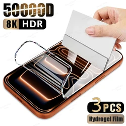Premium 3 - Pack Hydrogel Screen Protector Film - Hydrogel Film