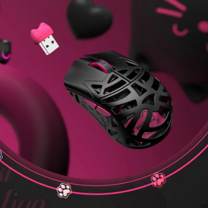 New WLmouse BEAST MIAO Gaming Mouse Lightweight PAW3950HS 8K