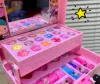 Kids Cosmetic Kit Toys Girls Real Makeup Kit Safe Non Toxic Princess Play Makeup Set Pretend Play Make Up Children Toys Gifts 4