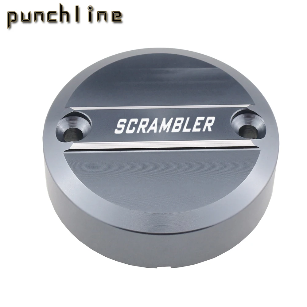 Enhanced Front Brake Fluid Reservoir Cap Cover for Scrambler and Thruxton Series