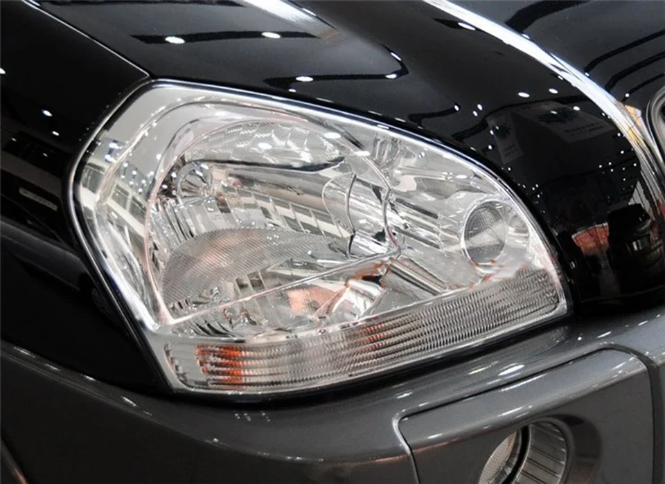 

Абажур для Hyundai Tucson 2006 2007 2008 2009 2010 2011 2012, крышка автомобильной фары, прозрачная стеклянная крышка для объектива фары