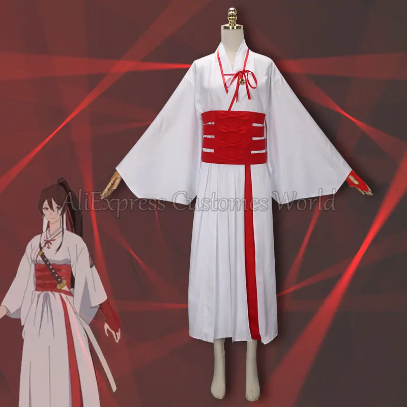 Anime Jigoku Raku Costume Cosplay Yamada Asaemon Sagiri Cosplay Suit Gabimaru Accessori Cosplay Yamada Asaemon Parrucche Per Capelli Scarpe