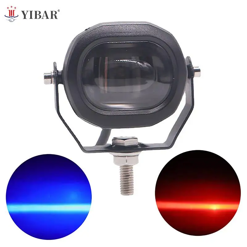 

12V-80V Red 10W LED Forklift Light Blue Red Flood Beam Forktruck Red Danger Zone Forklift Truck Warning Lamp For linde hangcha