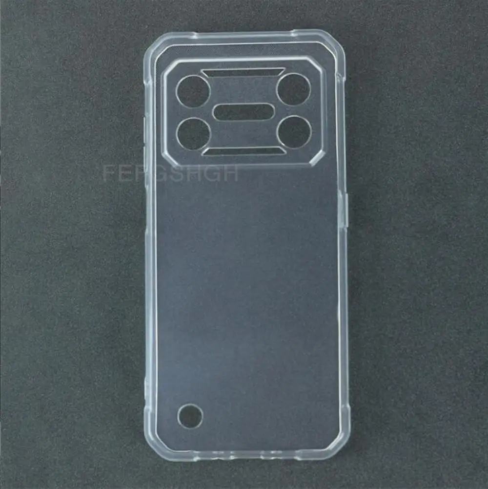 Protective Glass For IIIF150 Air1 Ultra 6.78"  Case Silicone Clear Cover For 150 IIF150Air1 ultra Tempered Glass 4