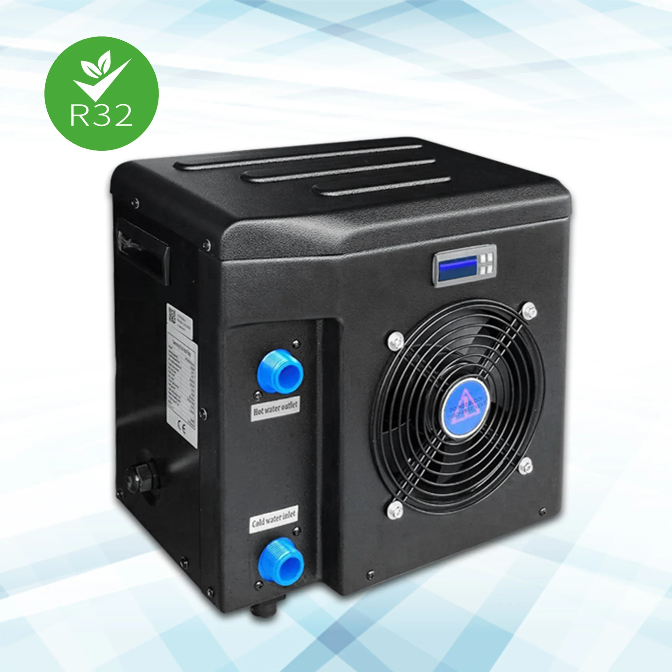 Power World Air Source Portable Aboveground Mini Spa Pool Heater Swimming Pool Heat Pump
