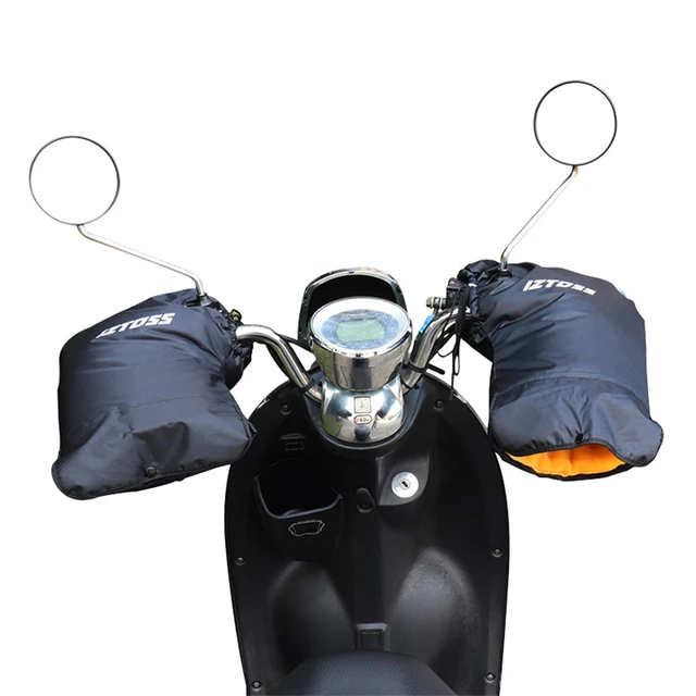 Gants de guidon imperméables pour moto scooter protège-mains d'hiver vélo  mitaines scooter - SENEGAL ELECTROMENAGER