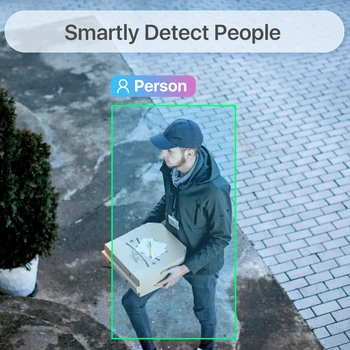 ZOSI 2PK/4PK 4MP Add-on Camera with Ethernet Cables Outdoor Weatherproof PoE Security Camera with Audio Only Work PoE NVR System 3