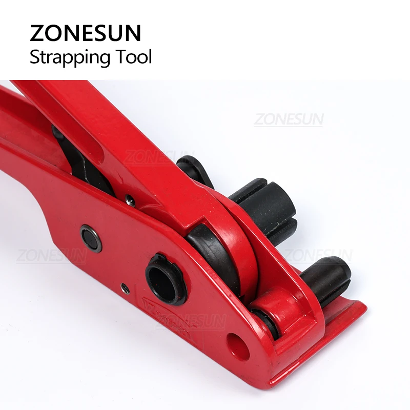 ZONESUN Hand Strapping Tools For Polyester Strip Manual Strapping Tensioner For 19MM PPPET Strap