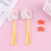 1Set 1:12 Dollhouse Mini Fishing Net Pole Goldfish Garden Beach Pond Doll House Decor Kids Pretend Play Toys 1