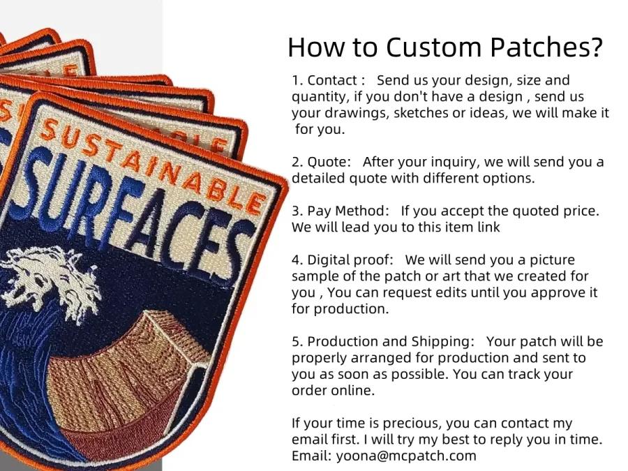 Custom Embroidery Patches for Clothing Min order 10 Pcs Logo Customized Personalised Iron on Sewing School Brand Caps DIY Crafts