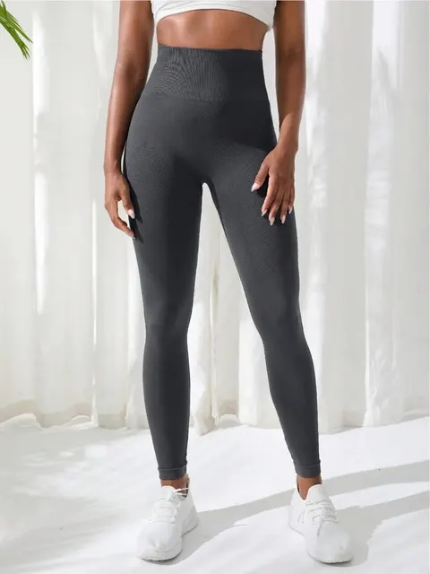 Women Pants Gym Yoga Seamless Sports Clothes Stretchy High Waist Athletic Exercise Fitness Leggings 5
