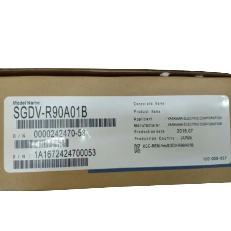 

Original sgmjv series 100w servo drive SGDV-R90A01B