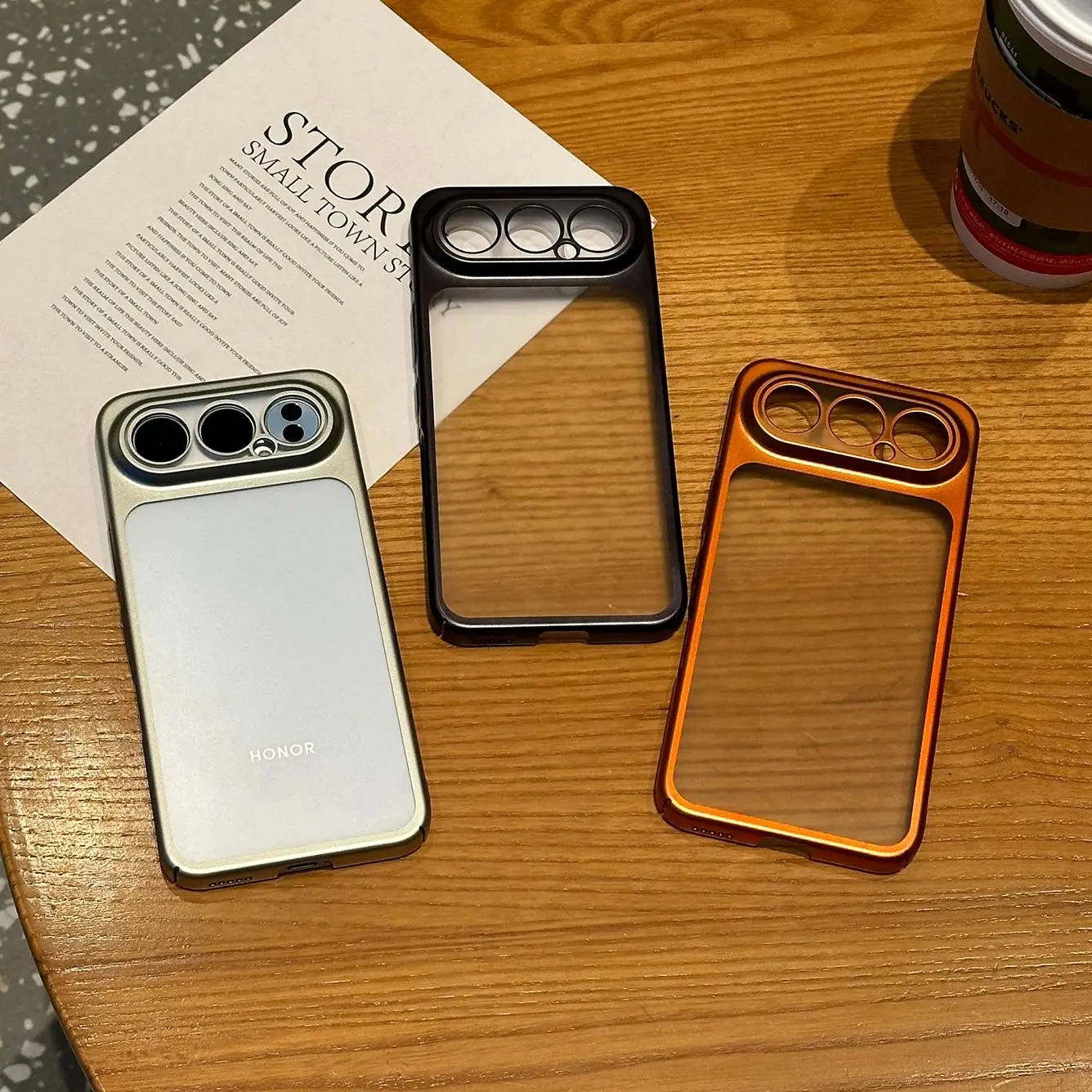 Luxury Matte Ultra Thin Hard Case with Plating Camera Film Protection - Frosted Shockproof Cover