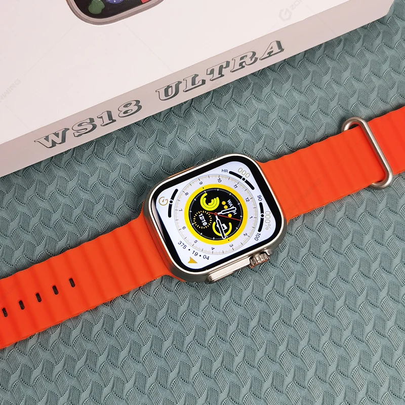 WS18 Ʈ Ʈ ġ  49mm  NFC Smartwatch 180  м ƮϽ  ȵ̵ IOS Ʈ  PK DT8