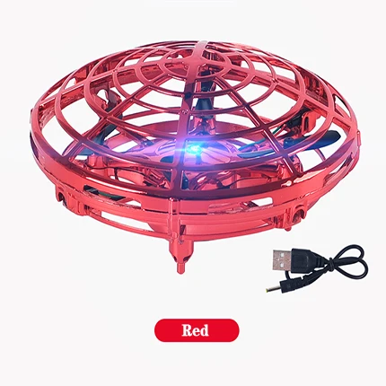 Flying Ball Spinner Infraed Hand Sensing Aircraft Induction Hand Controlled Drone Helicopter Mini UFO For Kids Boys Girls Gifts toy helicopter with camera RC Helicopters