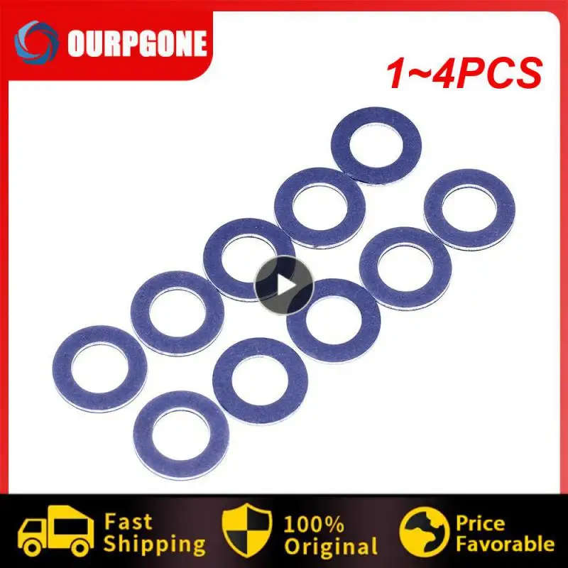 

1~4PCS 10/20/Engine Oil Drain Plug Seal Washer Oil Pan Gaskets Rings 90430-12031 FOR Car Accessories