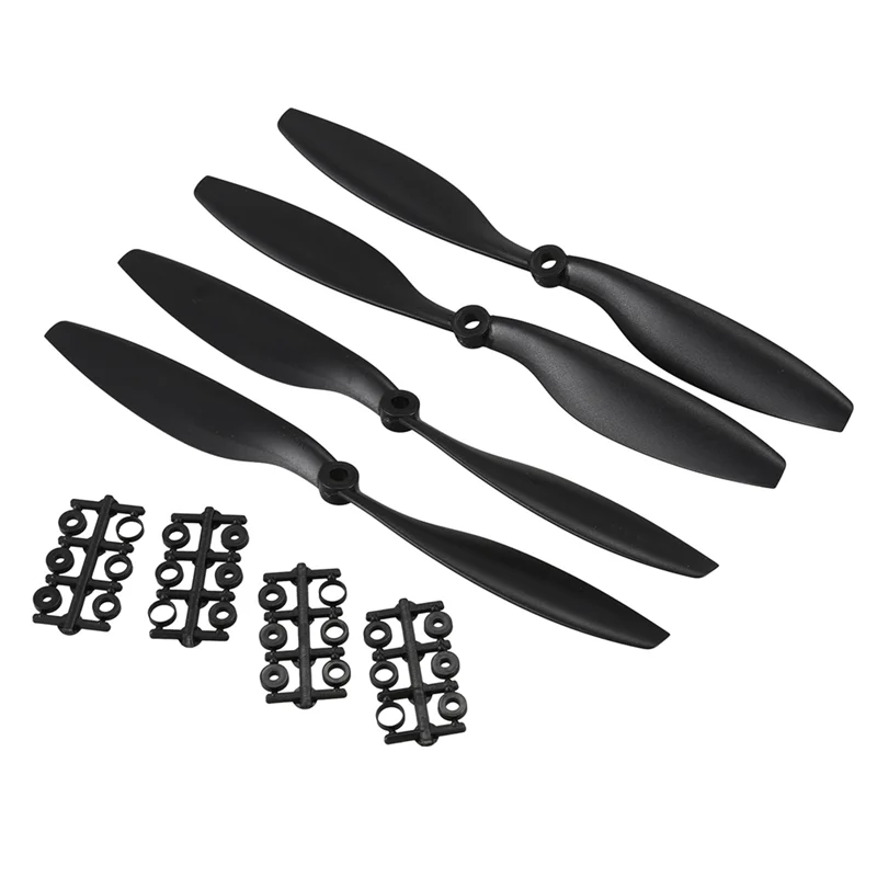 Hélice Multirotor RC 1045 10x4.5 pouces CW/CCW Lot de 6 paires + adaptateurs
