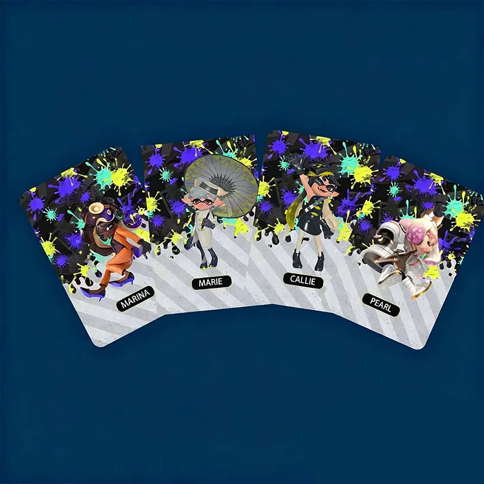 Third Person Oil Painting Action Shooting Game NFC small card Game Collection Card