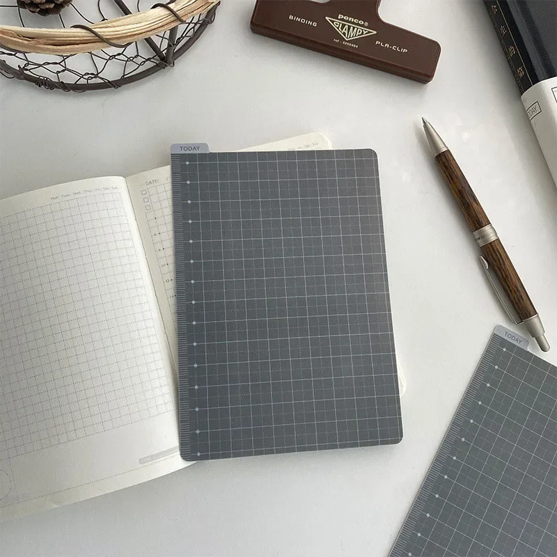 Fromthenon Quaderni e riviste Devider Planner Segnalibro Tappetino per scrittura Righello Quaderni Accessori Blocco note Indice pagine PP - immagine 3