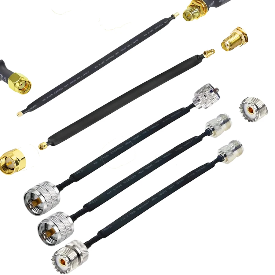 Cavo Piatto RP-SMA 40 Cm - Prolunga Antenna Per Miner Helium