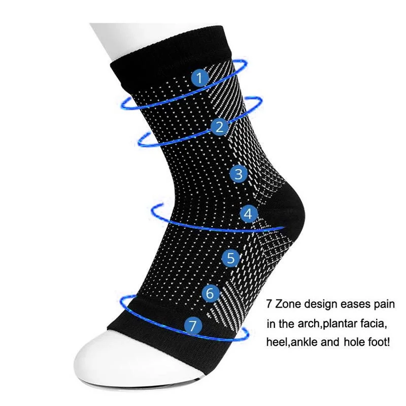 Plantar Fasciitis Compression Socks for Women Men Heel Ankle Pain Relief Care Protectors Shoes Insert Sport Foot Soft Pad Sleeve
