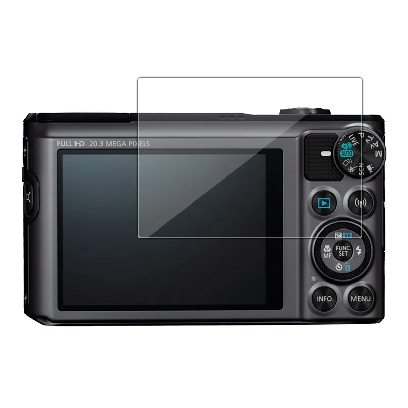 캐논 SX730 SX740 Sx740hs Sx730hs용 9H 경도 HD 투명 강화 유리 스크린 보호 필름 버블 프리