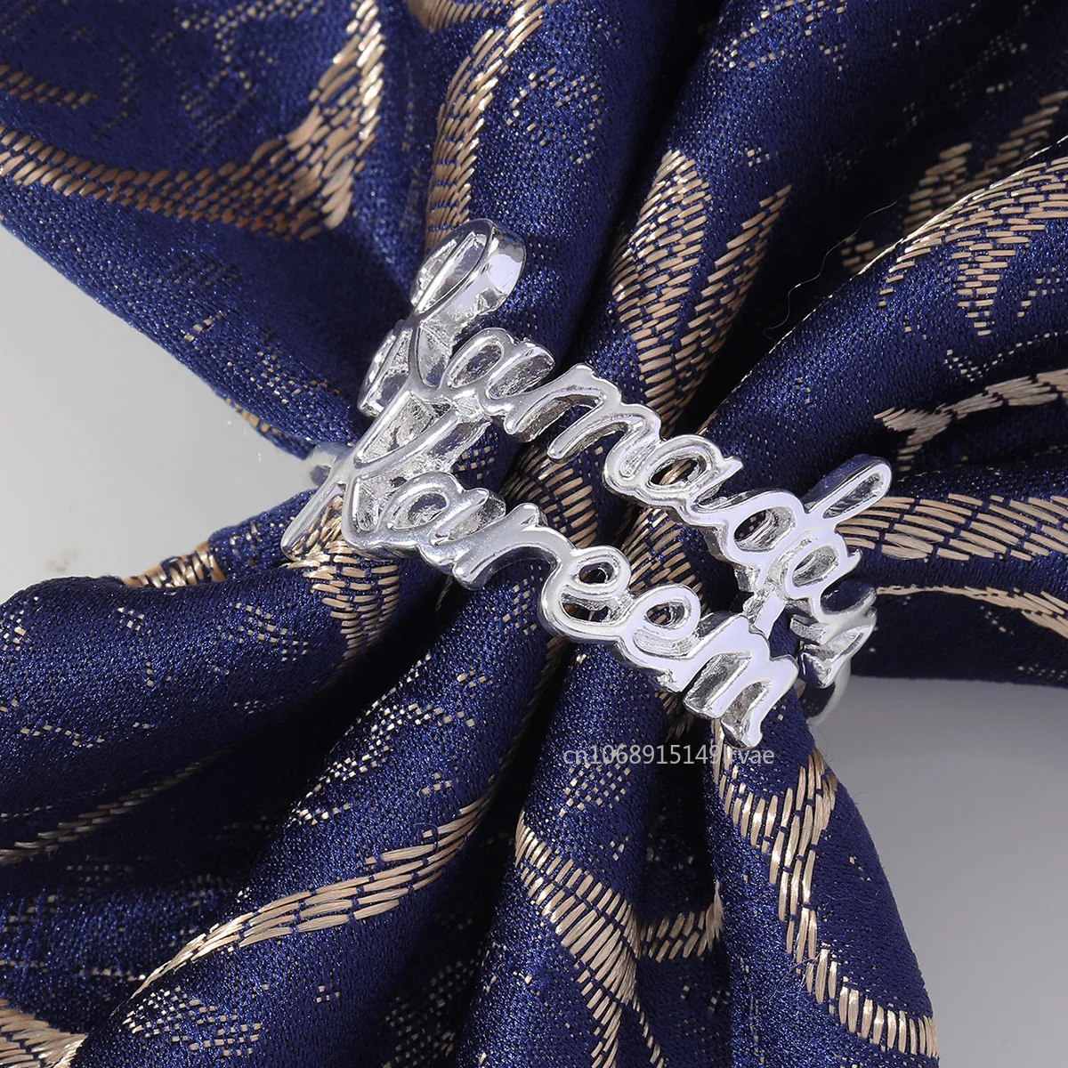 Ramadan Napkin Ring Ramadan Decoration 2025 Islamic Muslims Party Decorative Supplies Muslims Napkin Rings Accessorie