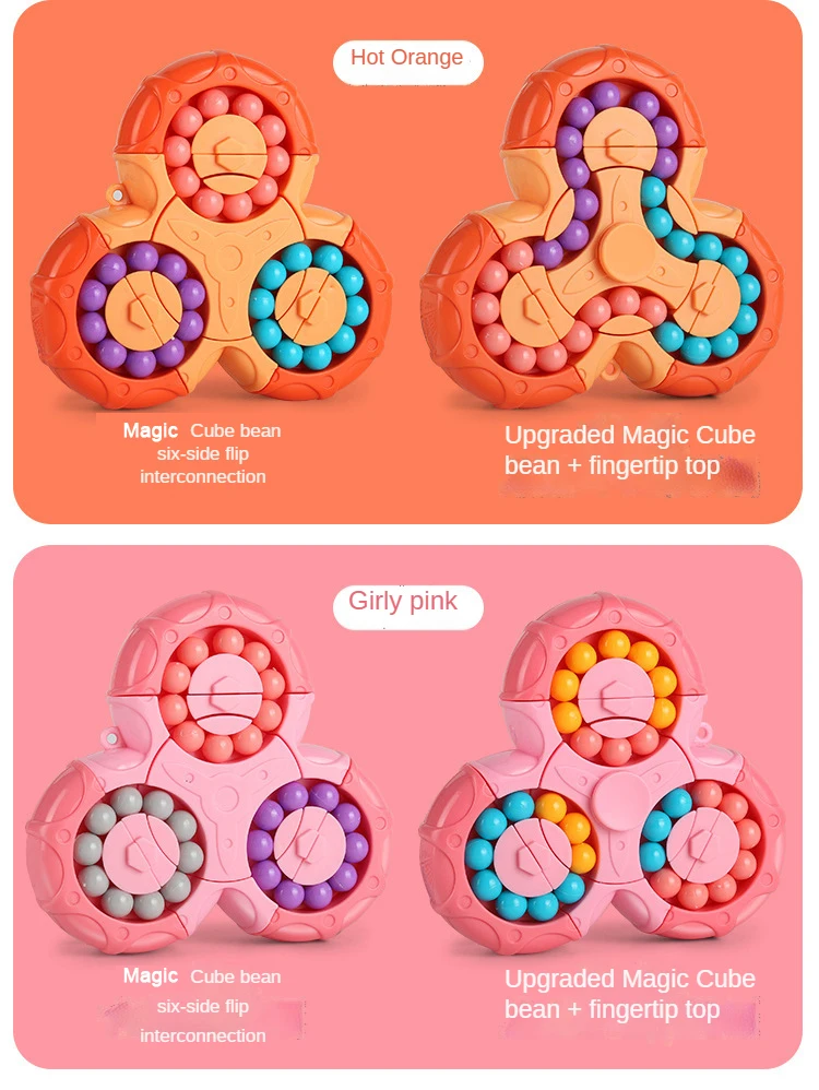 Puzzle 3D Rotatif 4 En 1 Pour Enfants 3-6 Ans - 16 Cubes à Tourner, Motifs Licorne Et Animaux - Jouet éducatif, Motricité Fine, Patience - Matériau Durable