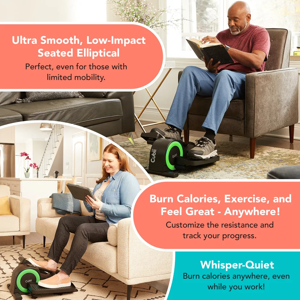 Under Desk Elliptical – Seated Exercise Equipment For A Low-impact