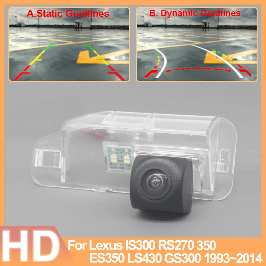 

For Lexus IS300 RS270 350 ES350 LS430 GS300 1993~2010 2011 2012 2013 2014 Car Reverse Rear Back Camera Parking View Accessories